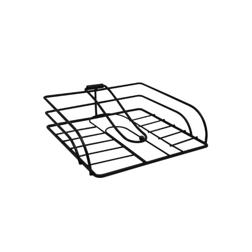 Χαρτοπετσετοθήκη Τετράγωνη Μεταλλική Μαύρη Ankor 814176