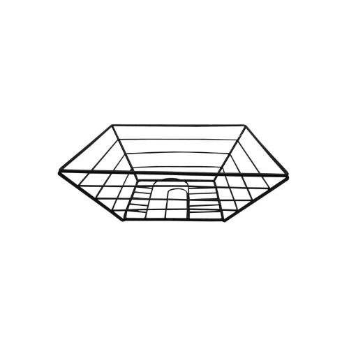 Μεταλλική Φρουτιέρα Μαύρη 25x25x9cm Ankor 814183