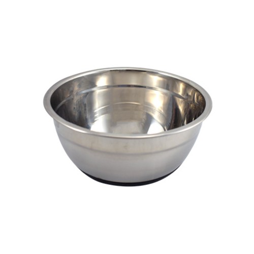 Ανοξείδωτο Μπωλ Ανάμειξης 24cm Με Αντιολισθητική Βάση Σιλικόνης Chios Hellas 32282