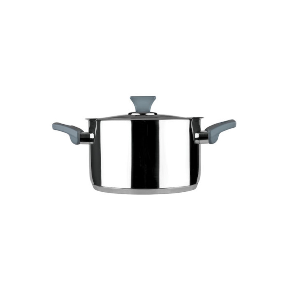 Κατσαρόλα 22cm Βαθιά Ανοξείδωτη 18/10 Family Fest 202260