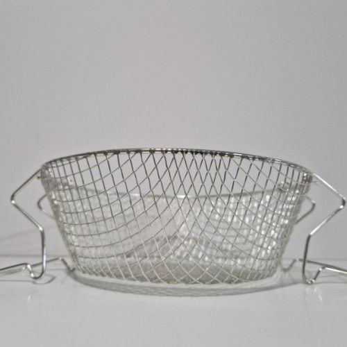 Φρυτούρα 24cm Μωβ Αντικολλητική Με Καλάθι Και Γυάλινο Καπάκι Fest Cook & Fun 0061518