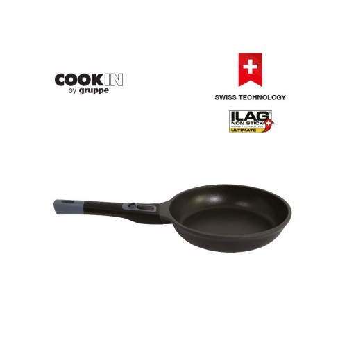 Αντικολλητικό Τηγάνι 28 cm Με Αποσπώμενη Χειρολαβή Cookin By Gruppe KSJP28