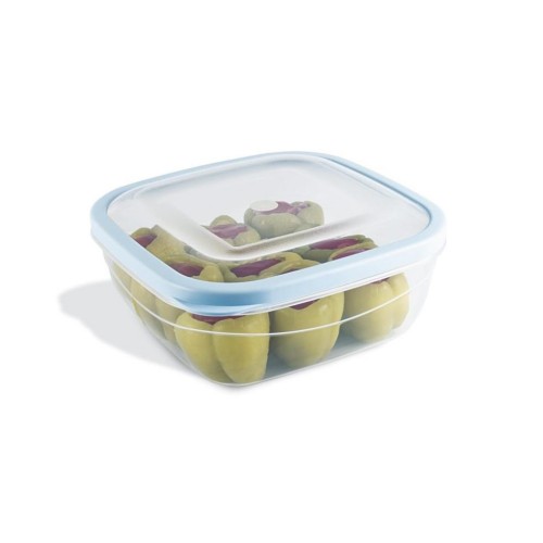 Φαγητοδοχείο Elegant Τετράγωνο Πλαστικό 2.4lt Viosarp M-937